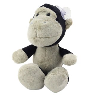Mała Pluszowa Maskotka Przytulanka Małpka Przyssawka 16cm LEAN TOYS