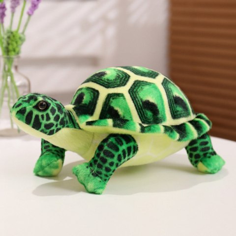Maskotka Pluszowa Żółw Przytulanka Pluszak Zielony 25cm LEAN Toys