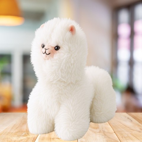 Pluszowa Maskotka Przytulanka Lama Biała 40 x 40cm LEAN Toys