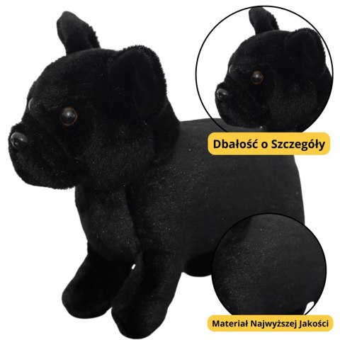 Pluszowa Maskotka Przytulanka Mały Pies Czarny 19cm LEAN Toys