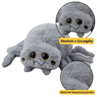 Pluszowa Maskotka Przytulanka Owad Pająk Szary 30cm LEAN Toys