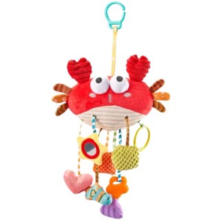 Zabawka Sensoryczna Zawieszka Do Łóżeczka Krab 9w1 LEAN Toys