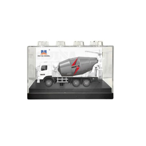 Betoniarka Metalowa Model Kolekcjonerski Huina Biała 1:80 HUINA