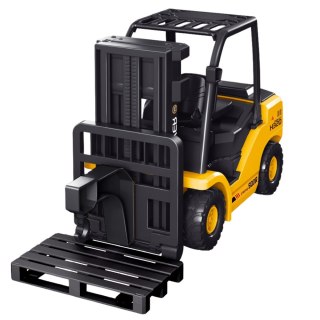 Wózek Widłowy Zdalnie Sterowany RC 2.4G Paleta Żółty LEAN Toys