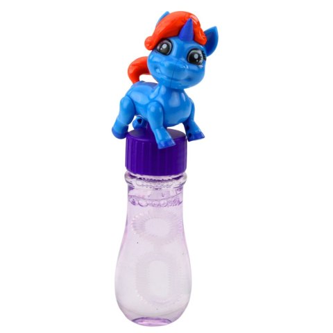 Bańki Mydlane Jednorożec Ruchoma Figurka Kolorowy 14cm Mix LEAN TOYS
