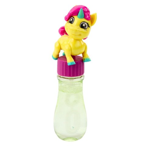 Bańki Mydlane Jednorożec Ruchoma Figurka Kolorowy 14cm Mix LEAN TOYS