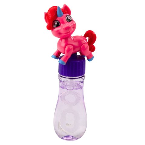 Bańki Mydlane Jednorożec Ruchoma Figurka Kolorowy 14cm Mix LEAN TOYS