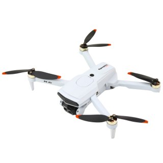 Dron D6 PRO Kamera Światła LED Aplikacja Jasnoszary LEAN Toys
