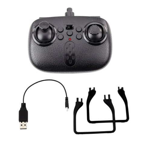 Dron Y-35 Zdalnie Sterowany Lekki Żyroskop Obrót 360° Czarny LEAN Toys