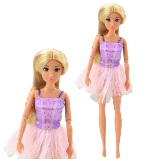 Lalka Anlily Baletnica W Sukience Ruchome Kończyny Akcesoria LEAN Toys