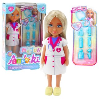 Zestaw Mini Laleczka Ankiki Lekarz Z Akcesoriami Do Leczenia LEAN Toys