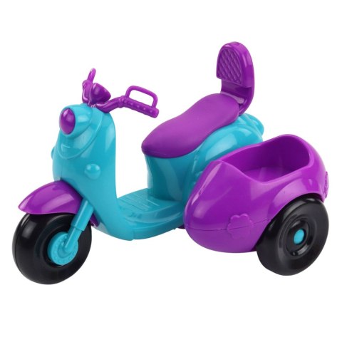 Zestaw Mini Laleczka Ankiki Na Skuterze Trójkołowym Piesek LEAN Toys
