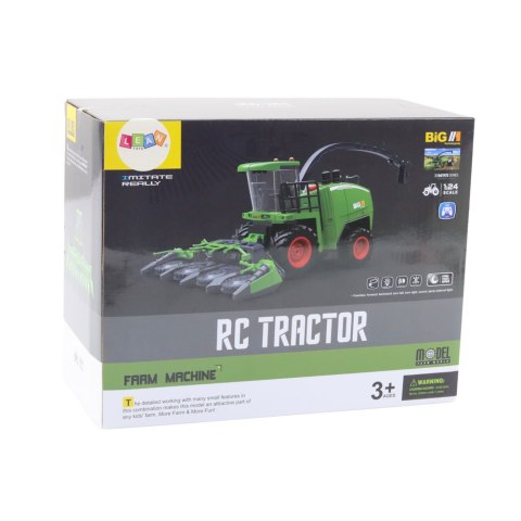 Kombajn Rolniczy Heder Do Zboża i Kukurydzy Zdalnie Sterowany RC 1:24 LEAN Toys