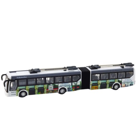 Trolejbus Miejski Zdalnie Sterowany RC Światła Transport Publiczny LEAN Toys