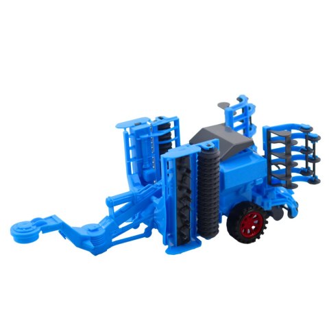 Zestaw Duży Traktor Rolniczy Brona Talerzowa Ruchoma LEAN Toys