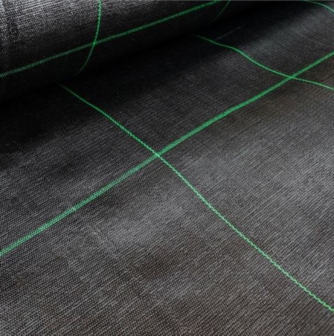Agrotkanina czarna 160 cm x50m UV 90g antychwastowa agrowłóknina + kotwy LEAN Trike