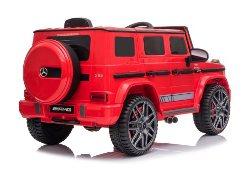 Auto na akumulator Mercedes G63 Czerwony BBH-0003 LEAN CARS