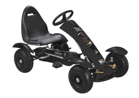 Gokart Na Pedały F618 Czarny LEAN CARS