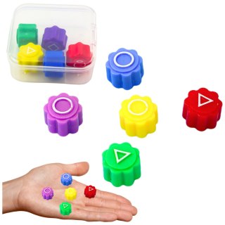 Kości Do Gry W Gonggi Hacele Gra Zręcznościowa Squid Games Etui 5szt A LEAN TOYS