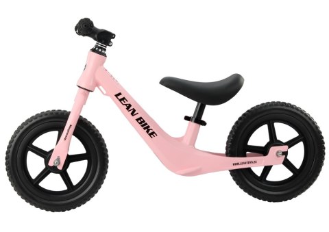Rower Biegowy MAGNEZIO Rowerek Lekka Rama Magnezowa Różowy LEAN Trike