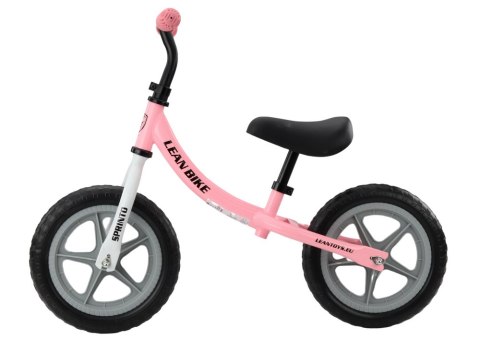Rower Biegowy SPRINTO Rowerek Do Odpychania Różowy LEAN Trike