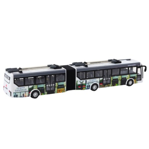 Trolejbus Miejski Zdalnie Sterowany RC Światła Transport Publiczny LEAN Toys