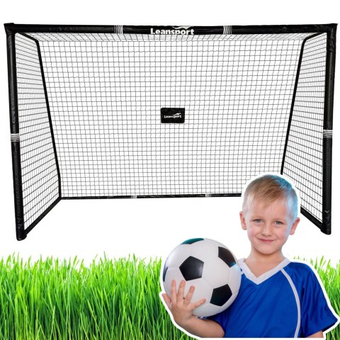 Bramka Piłkarska Przenośna Dla Dzieci Metalowa 180x120x60cm LEAN Sport