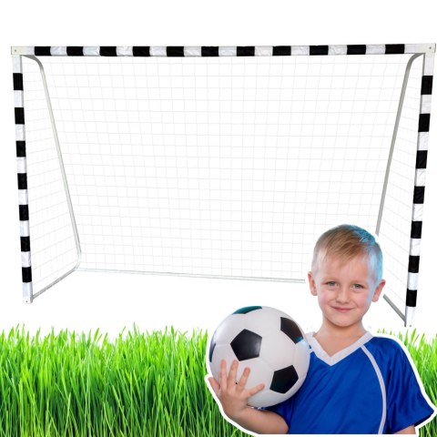 Bramka Piłkarska Treningowa Z Kwadratowym Obramowaniem 300x200x110cm LEAN Toys