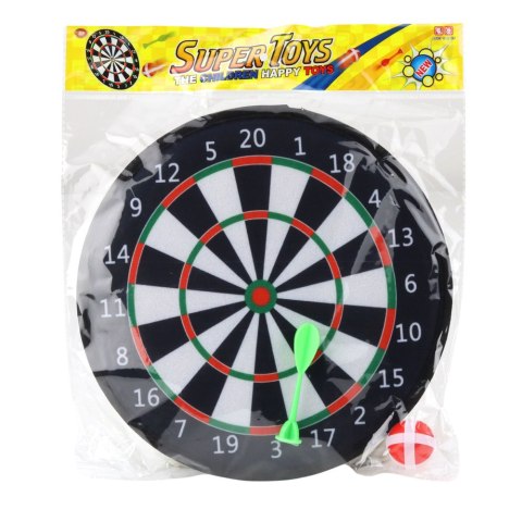 Tarcza Do Gry W Dart Strzałka Piłka Gra Zręcznościowa Klasyczna LEAN Toys