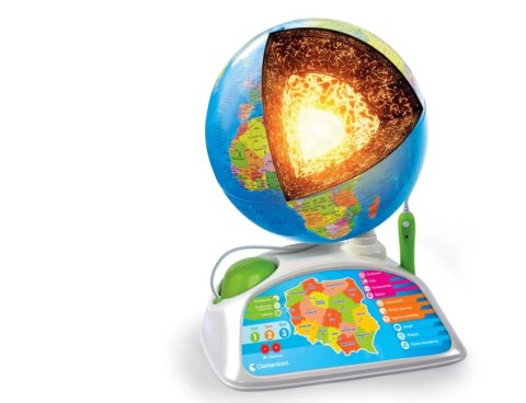 Interaktywny Edukacyjny Globus Eduglobus Język Polski Clementoni