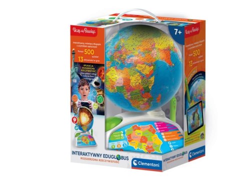 Interaktywny Edukacyjny Globus Eduglobus Język Polski Clementoni