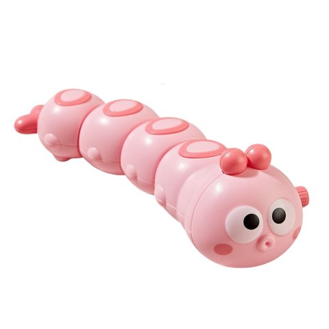 Jeżdżąca Gąsienica Dżdżownica Nakręcana Zabawka Kolory LEAN TOYS