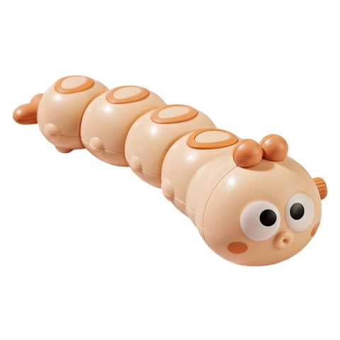Jeżdżąca Gąsienica Dżdżownica Nakręcana Zabawka Kolory LEAN TOYS