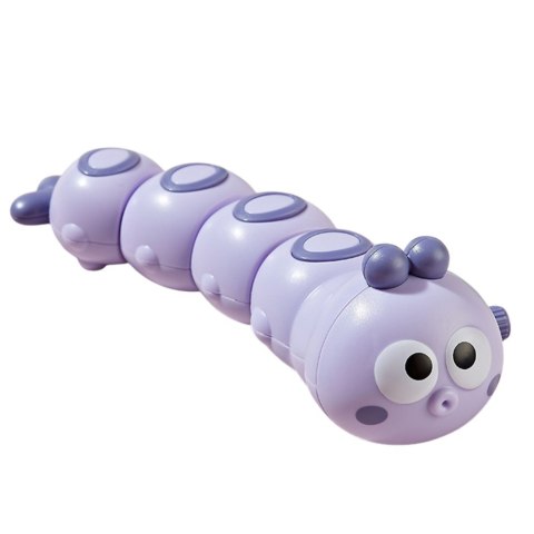 Jeżdżąca Gąsienica Dżdżownica Nakręcana Zabawka Kolory LEAN TOYS