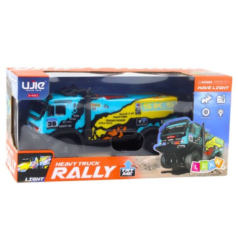 Samochód Ciężarowy Zdalnie Sterowany RC Pilot Dźwięki Niebieski LEAN Toys