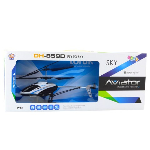 Helikopter Zdalnie Sterowany RC Aviator DH-859D LED 360° LEAN Toys