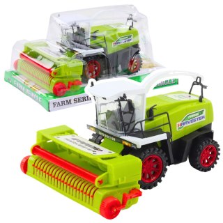 Kombajn Rolniczy Zabawkowy Ruchomy Z Napędem Zielony LEAN Toys
