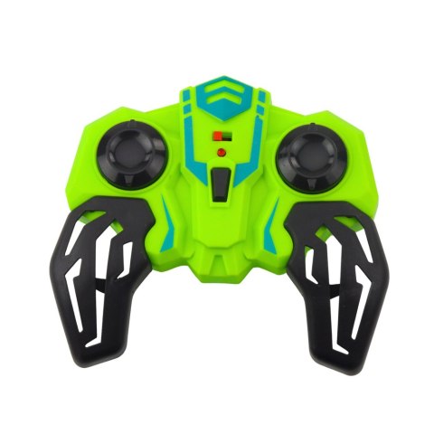 Samochód Kaskaderski Zdalnie Sterowany RC Obroty o 360° Zielony LEAN Toys