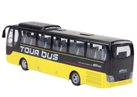 Autobus Zdalnie Sterowany Bus RC Niebieski Na Pilot Efekty Świetlne QL91910 LEAN Toys