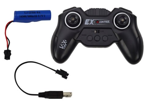 Autobus Zdalnie Sterowany Bus RC Niebieski Na Pilot Efekty Świetlne QL91910 LEAN Toys