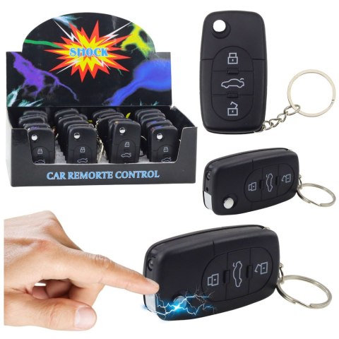 Brelok Pilot Samochodowy Latarka LED Razi Prądem 2w1 LEAN TOYS