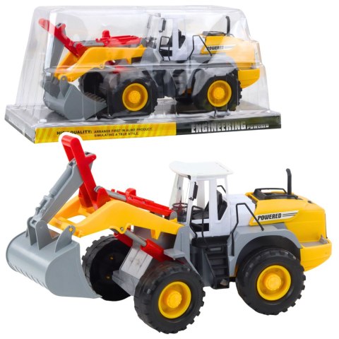 Maszyna Budowlana Koparko-Ładowarka Ruchoma Łyżka LEAN Toys