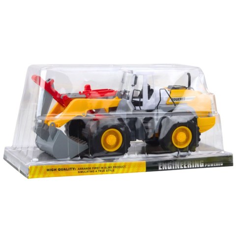 Maszyna Budowlana Koparko-Ładowarka Ruchoma Łyżka LEAN Toys