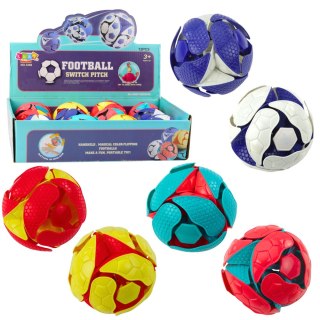 Piłka Zmieniająca Kolor do Rzucania Żonglowania 8cm Kolorowa LEAN TOYS