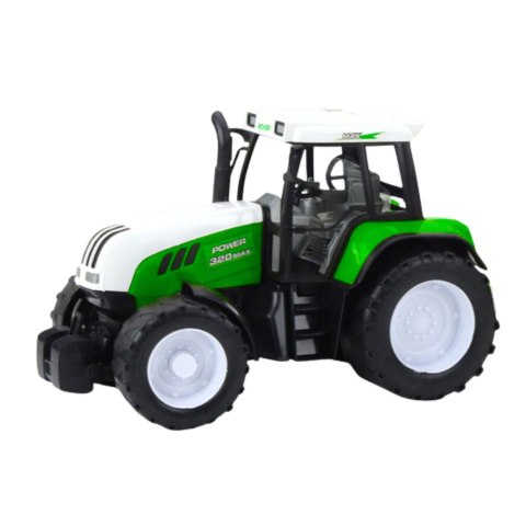 Traktor Rolniczy Farmerski Z Przyczepą Mieszalnik Paszy Zielony LEAN Toys