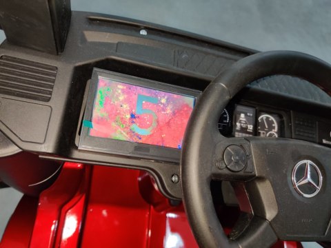 Auto na Akumulator Mercedes Actros Czarny Lakierowany MP4 LEAN CARS