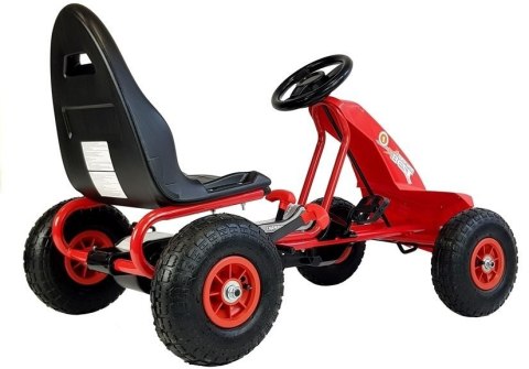 Gokart na Pedały A-18 Czerwony LEAN CARS
