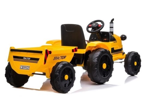 Traktor na Akumulator z Przyczepą CH9959 Żółty LEAN CARS
