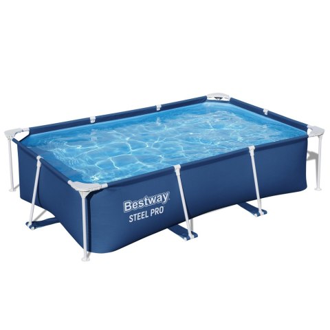 Basen Ogrodowy Stelażowy 259 x 170 x 61cm Bestway 56403 Bestway