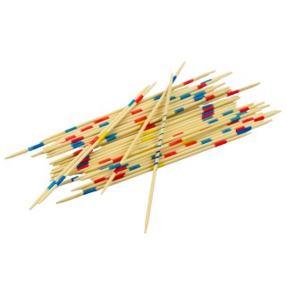 Gra Rodzinna Zręcznościowa Bierki Drewniane Mikado 41 szt. LEAN TOYS